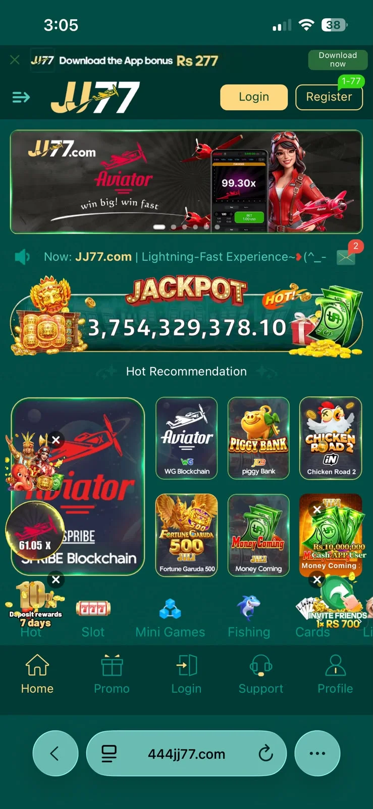 jj77 game
